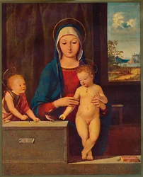 Madonna and Child with St. John the Baptist