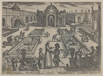 April: A Garden (The Twelve Months I)