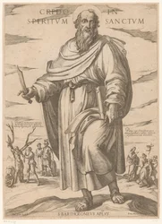 Saint Bartholomew (Credo in Spiritum Sanctum) (Christ, Mary, and the Apostles)