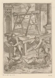 Torture with Boiling Oil (Tortures Endured by Christian Martyrs)