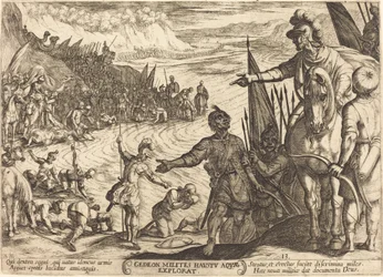 Gideon Chooses His Soldiers