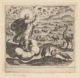God Creates the Birds and the Fish (The Creation)