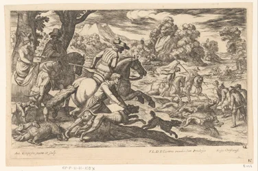 Boar Hunt (Hunting Scenes, part 5)