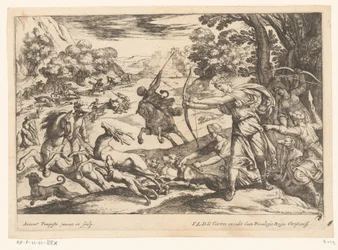 Hunting Deer (Hunting Scenes, Part 5)