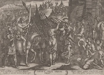 David Returning in Triumph with the Head of Goliath, from 