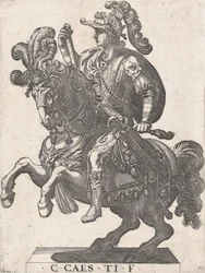 Plate 4: Emperor Gaius on Horseback, from 