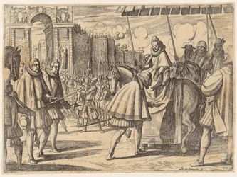 Triumphal Entry of Margaret of Austria into Milan