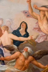 Minerva Surrounded by the Arts and Sciences (detail)