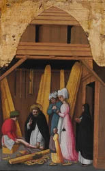 Saint Peter Martyr Healing the Leg of a Young Man, ca. 1450