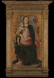 Virgin and Child Enthroned