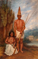 Omagua Indians, ca. 1893