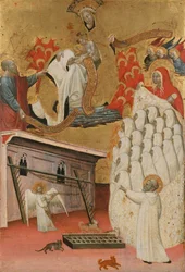 Santa Francesca Romana Clothed by the Virgin