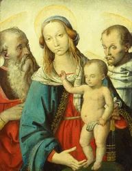 The Madonna and Child with Saints Jerome and Francis