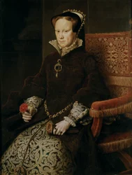 Queen Mary Tudor, Queen of England, Second Wife of Philip II