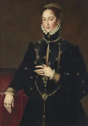 Portrait of Jerónima Enríquez de Guzmán, II Marchioness of Las Navas