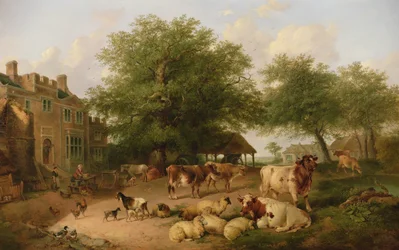Farmyard scene