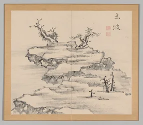 Double Album of Landscape Studies after Ikeno Taiga, Volume 1 leaf 21