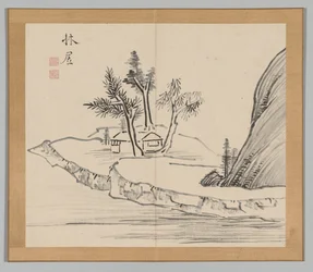 Double Album of Landscape Studies after Ikeno Taiga, Volume 2 Leaf 22