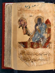 Aristotle and Alexander the Great (from Animals and their Uses by Ibn Bakhtishu)