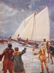 Ice Yachting