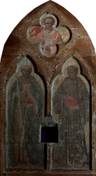 St Louis of Toulouse and St Anthony of Padua with St Stephen