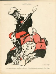 The Butter Plate, number 417, Satirical in Colors