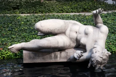 The River, in the Sculpture Garden, Museum of Modern Art, New York