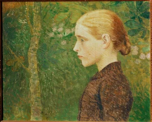 Young farm girl