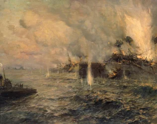 The Battle of Tsushima on May 27, 1905