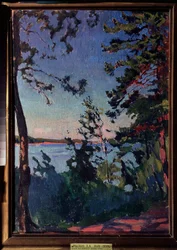 A Park by the Neva River