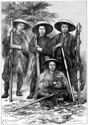 Japanese Peasants, 1895