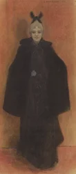 Elegant Woman Standing, 1893