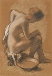 Woman at her Toilet, 1917