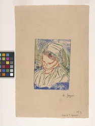 Breton Woman From Pont-Aven