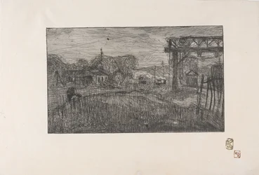 The Valmondois Train Station 1893