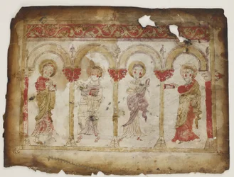 Portrait of the evangelists from a gospel