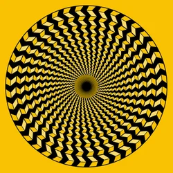 Spiral on Yellow