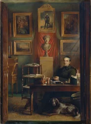 Portrait of Count Dmitry Petrovich Buturlin, 1851