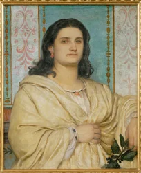 Portrait of Angela Boecklin as Muse