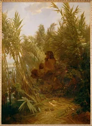 Pan in the Reeds