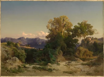Landscape in the Roman Campagna