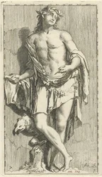 Personification of Poetry (series title: Forty-One Various Allegories)