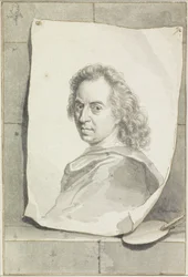 Portrait of David van der Plaes