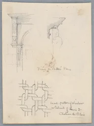Architectural Details from House of Diane de Poitiers