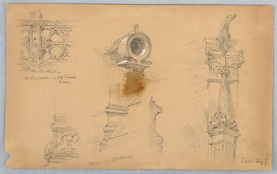 Architectural Sketches in Caen