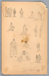 Figure Sketches at St. Peter’s