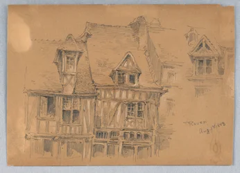 Houses in Rouen