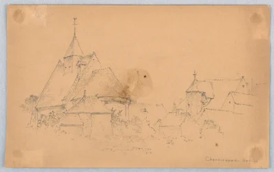 Sketch of Chenonceaux