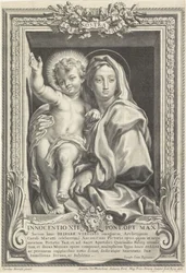 Mary with the Christ Child (title on object: Spes Nostra Salve)