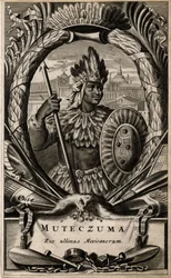 Portrait of Montezuma, King of Mexico